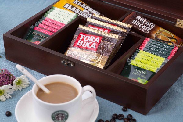 جعبه پذیرایی چوبی-8340