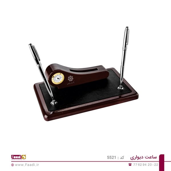 01 - ساعت رومیزی تبلیغاتی کد ۵۵۲۱
